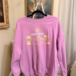 PacSun Pink Bora Bora Sweatshirt